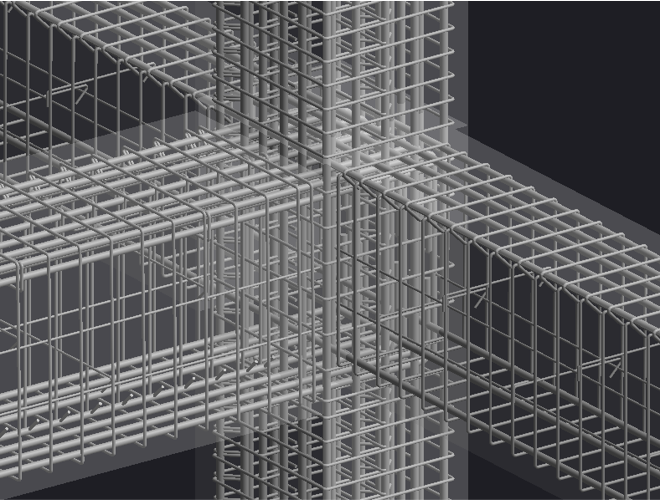 BuilderHub-R 배근 모델 예시