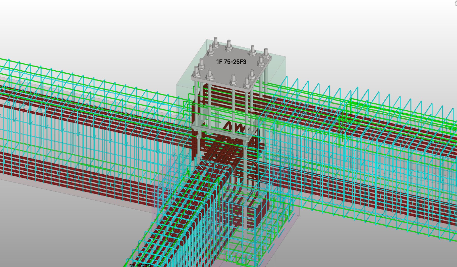 Ví dụ mô hình cốt thép BuilderHub-R