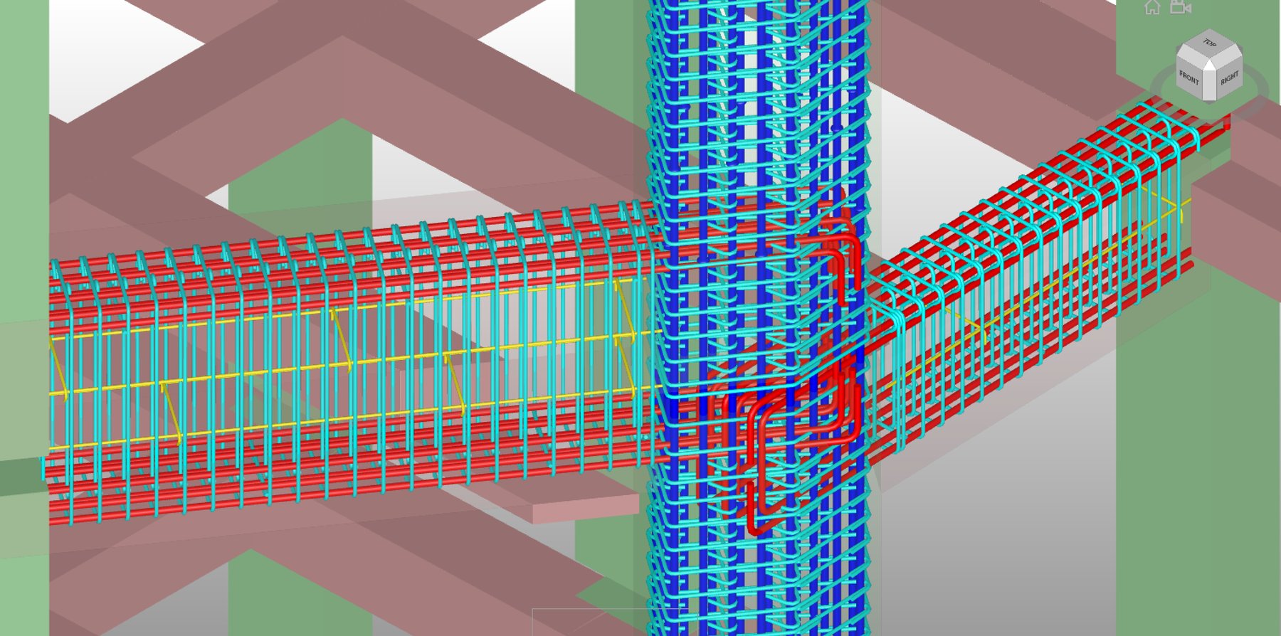 Ví dụ mô hình cốt thép BuilderHub-R