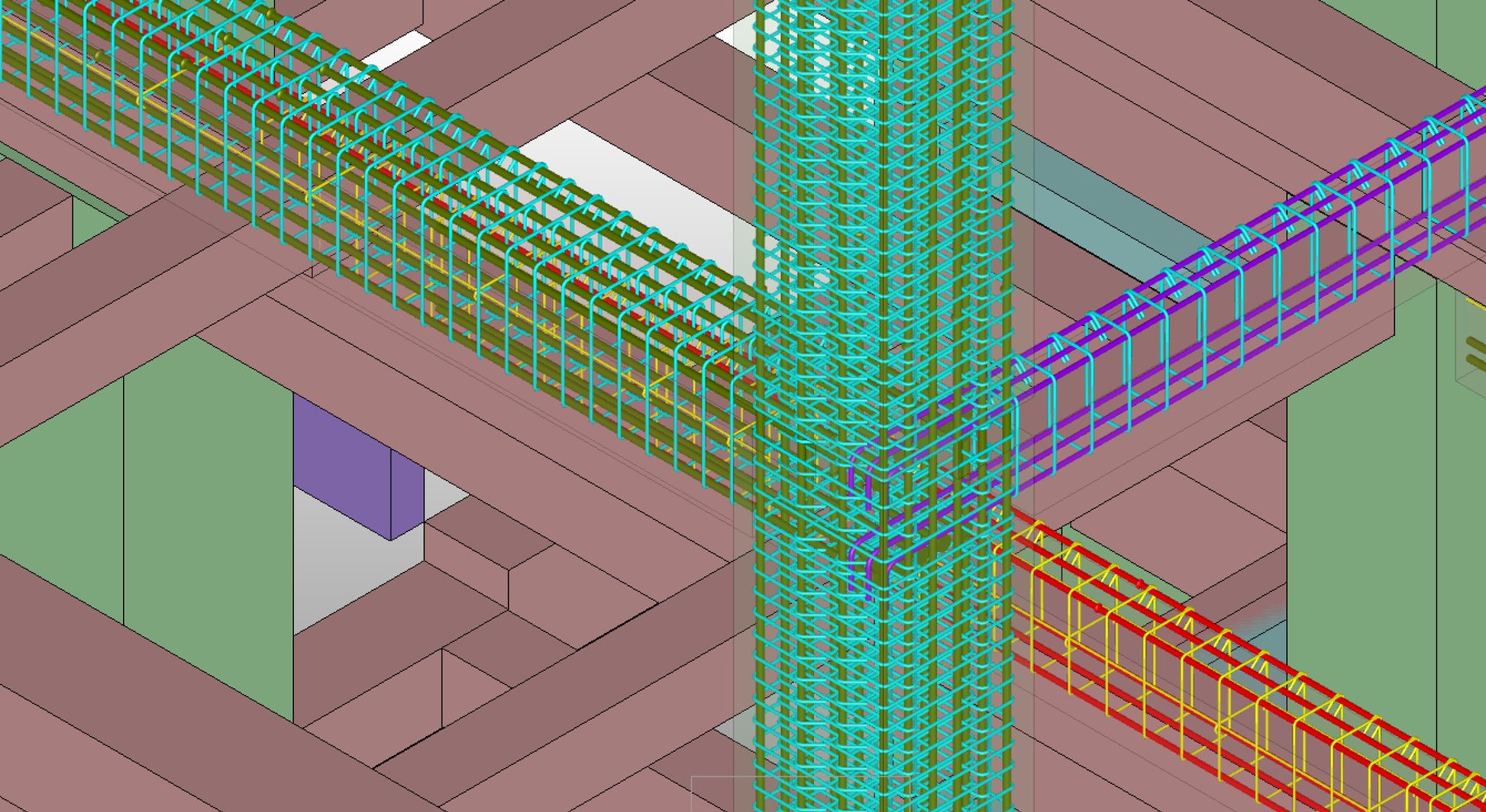Ví dụ mô hình cốt thép BuilderHub-R