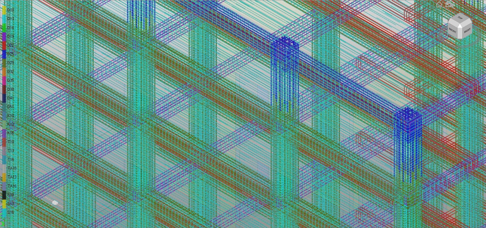 ST-Bridge · SS7 CSV · 2D CAD → tự động tạo mô hình cốt thép 3D